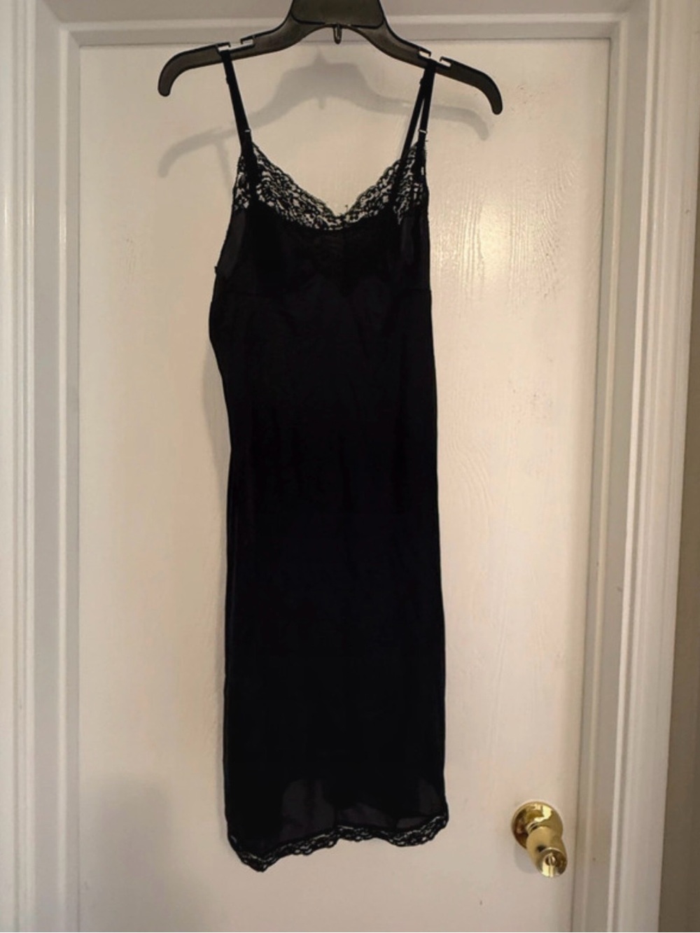 Woman’s Black Slip Lingerie